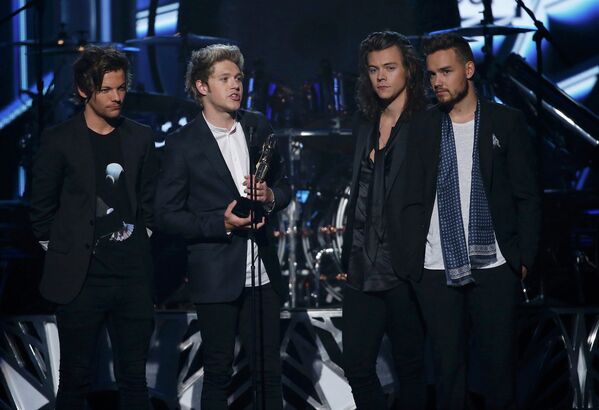 Ирландский певец Найл Хоран из One Direction на церемонии вручения премии Billboard Music Awards. 17 мая 2015