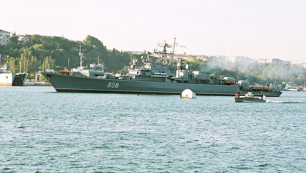 Сторожевой корабль черноморского флота Пытливый. Архивное фото