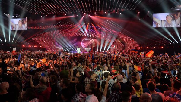Полуфинал Международного конкурса песни Евровидение 2015 в Вене. Архивное фото