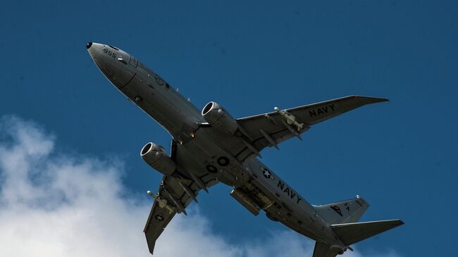 Патрульный самолет P-8. Архивное фото