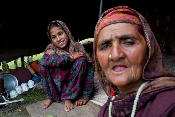 Кочевники в горах Кашмира