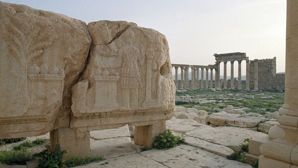 Развалины древней Пальмиры. Архивное фото