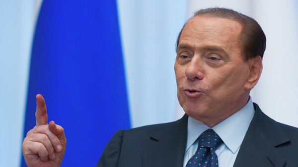 Лидер партии Вперед, Италия Сильвио Берлускони