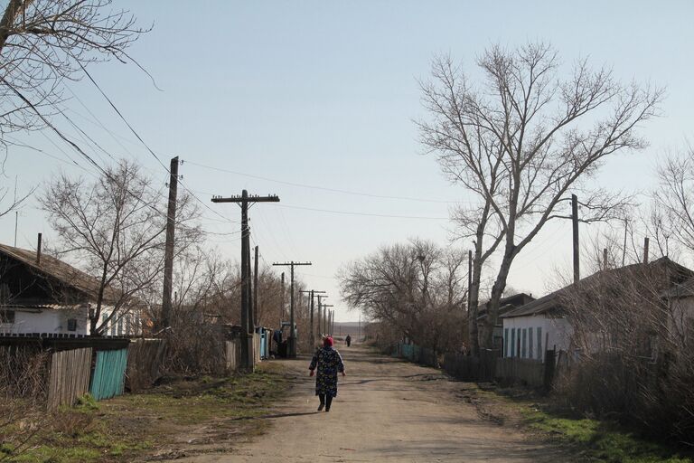 Село Калачи Акмолинской области Казахстана, жители которой страдают от загадочной «сонной болезни»