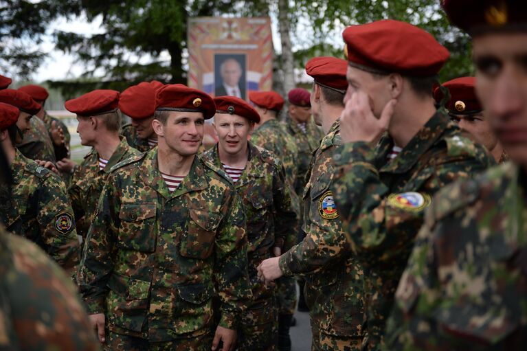 Испытания на право ношения крапового берета в Новосибирске