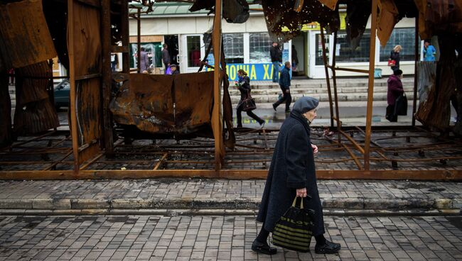 Ситуация в Донецке. Архивное фото