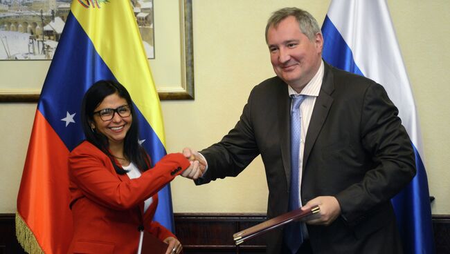 Вице-премьер правительства РФ Д.Рогозин провел заседание российско-венесуэльской межправительственной комиссии