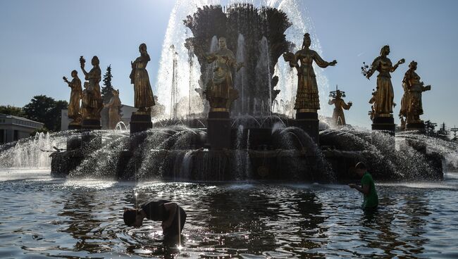 ВДНХ. Архивное фото