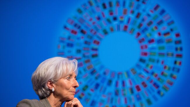 Глава Международного валютного фонда Кристин Лагард, архивное фото