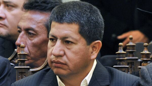 Министр топлива и энергетики Боливии Луис-Альберто Санчес. Архивное фото