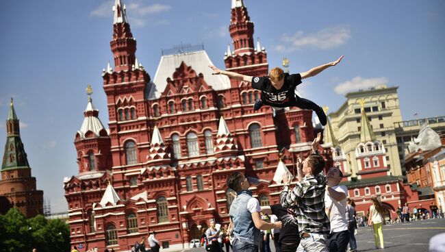 Москва летом. Архивное фото