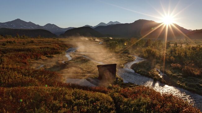 Рассвет на Камчатке. Архивное фото