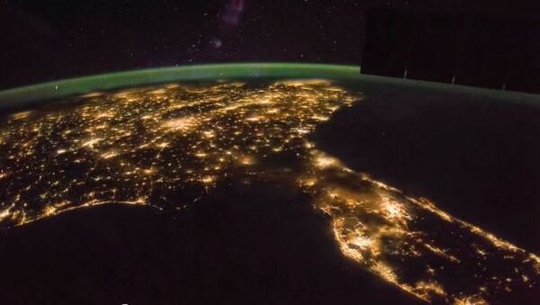 Пролетая над Флоридой: вид из космоса