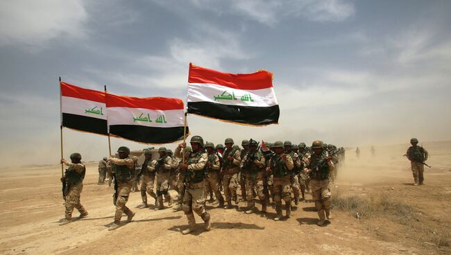 Иракские солдаты. Архивное фото
