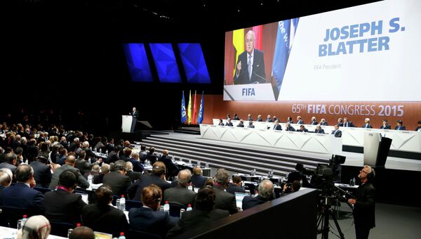 Конгресс ФИФА в Цюрихе. Архивное фото