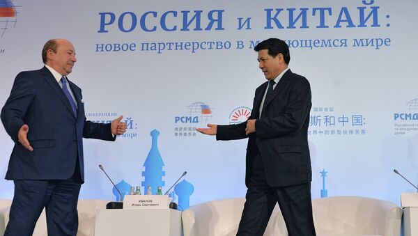Международная конференция Россия - Китай: новое партнерство в меняющемся мире. Архивное фото.