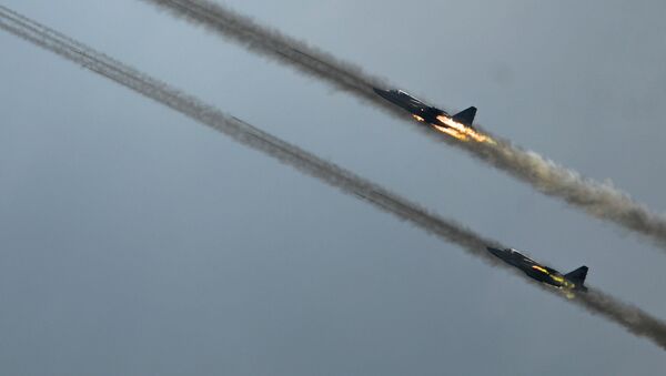 Самолеты Су-25, архивное фото