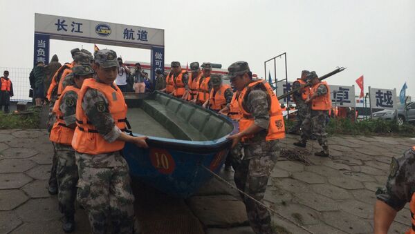 Спасательная операция в Китае