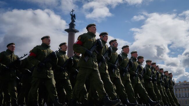 Российские военнослужащие. Архивное фото