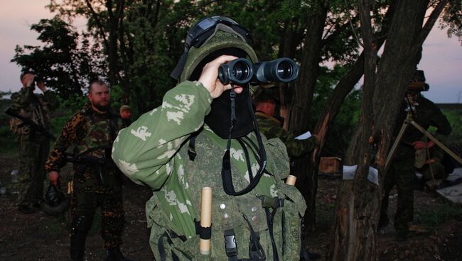 Батальонная разведка ополчения ДНР. Архивное фото