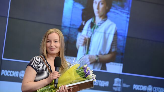 Обладатель Гран-при Международного конкурса фотожурналистики имени Андрея Стенина Елена Аносова