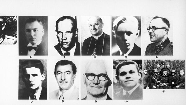 Нацистские преступники. Архивное фото