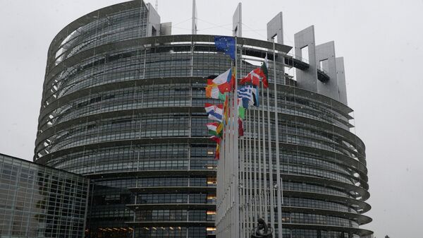 Здание Европарламента в Страсбурге. Архивное фото.