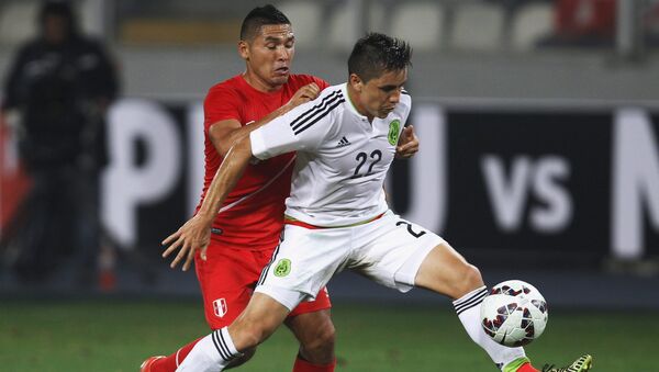 Товарищеский матч Перу - Мексика, 3 июня 2015