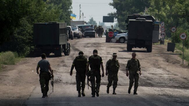 Военные Украины. Архивное фото