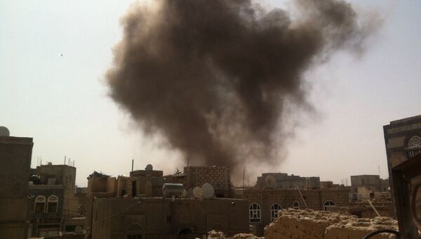 Взрыв в городе Сана, Йемен. Архивное фото