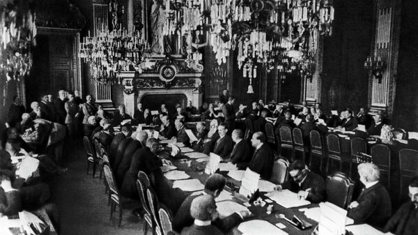 Открытие Парижской мирной конференции 18 января 1919 года