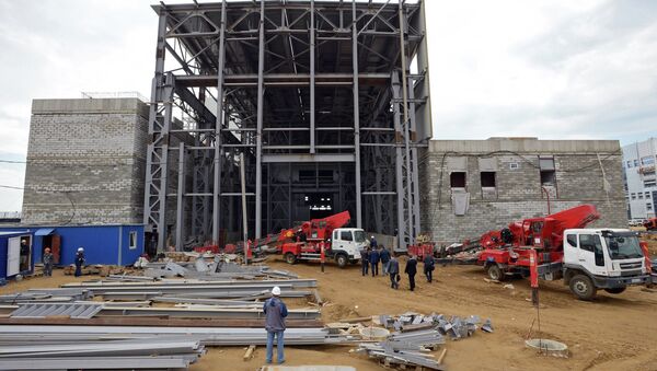 Строительство космодрома Восточный Амурской области. 5 июня 2015