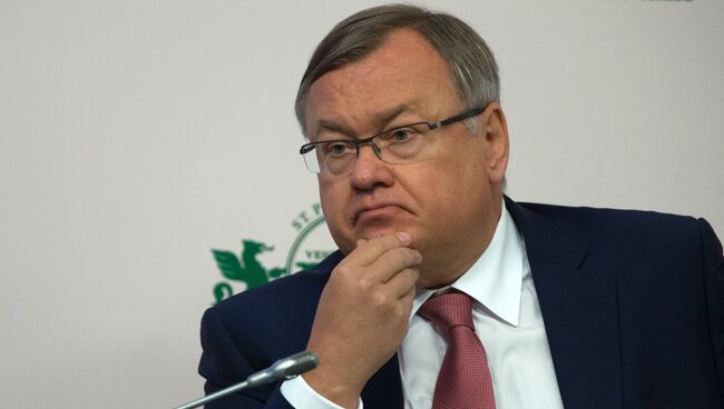 Президент-председатель правления ОАО Банк ВТБ Андрей Костин. Архивное фото