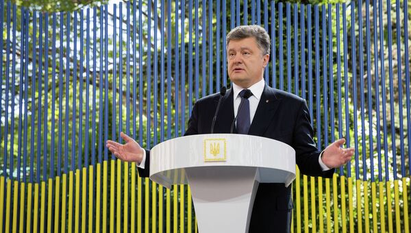 Президент Украины Петр Порошенко, архивное фото