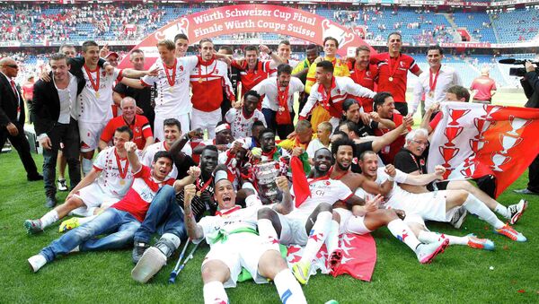 Футболисты Сьона добились крупной победы над Базелем в финале Кубка Швейцарии и стали обладателями трофея