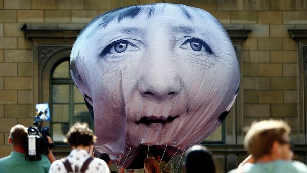 Мюнхен. Акция протеста против саммита G7 . Июнь 2015