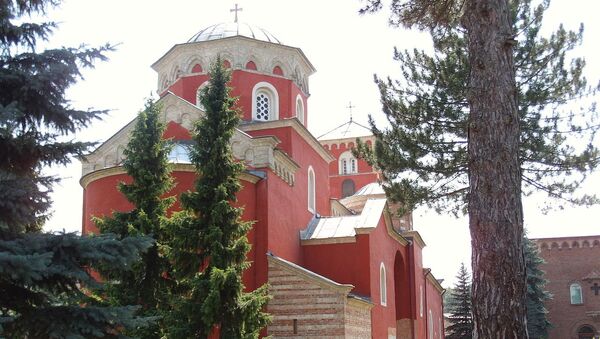 Монастырь Жича в Сербии