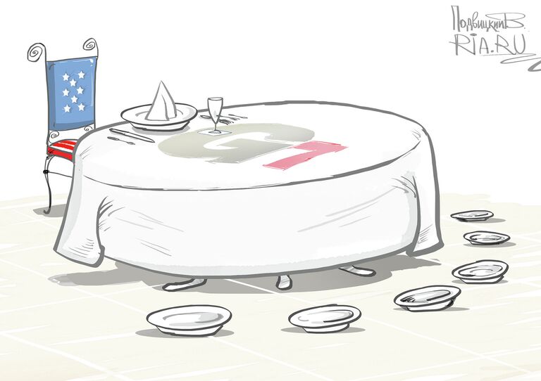 Вместо G7 мы видим фарс Вместо G7 мы видим фарс