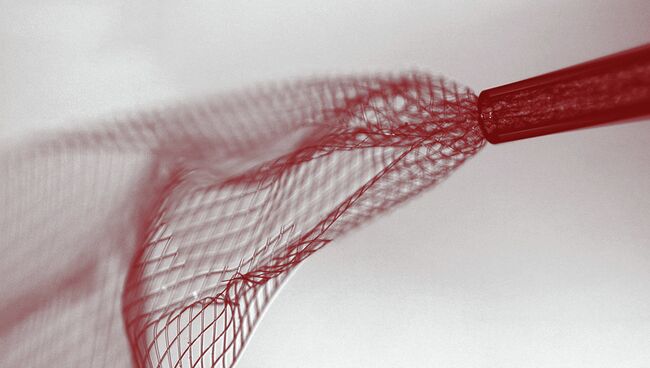 Сетка из электродов внутри пипетки Сетка из электродов внутри пипетки