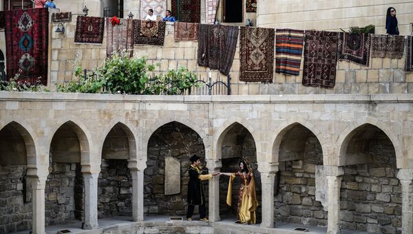 Ичери-шехер (Старый город) в Баку. Архивное фото