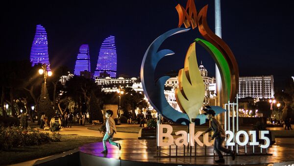 Символика первых Европейских игр - 2015 в Баку
