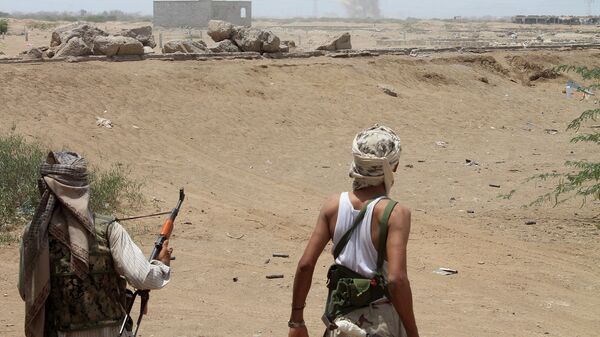 Йеменские боевики сепаратистского движения в порт Аден. Архивное фото