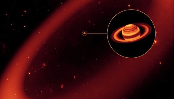 Так художник представил себе последнее кольцо Сатурна