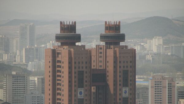 Вид на Пхеньян. Архивное фото