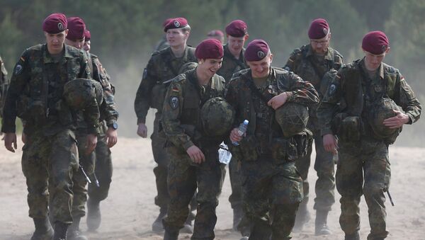 Учения НАТО Удар сабли в Латвии