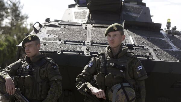 Учения НАТО Удар сабли в Латвии