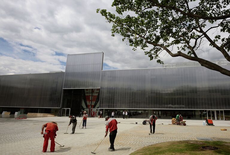 Новое здание музея современного искусства Гараж в Парке Горького