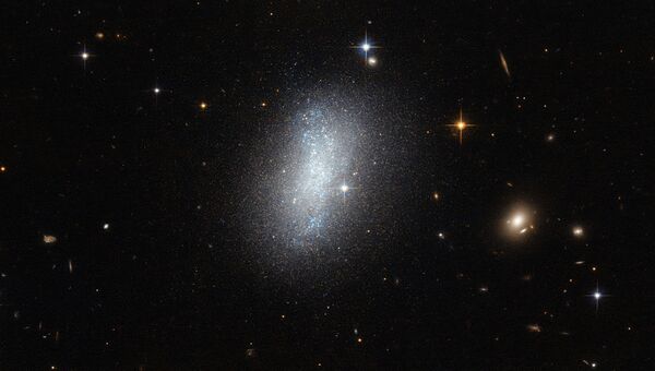 Изображение галактики из Местной группы, в которую входит Млечный Путь. Архивное фото