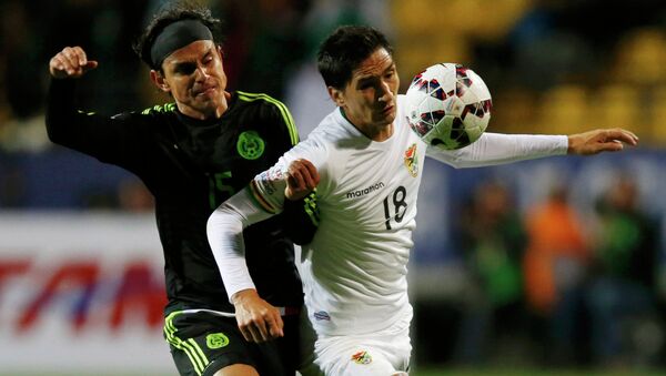 Матч Мексика - Боливия в Кубке Америки, 12 июня 2015