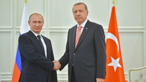 Владимир Путин и Реджеп Тайип Эрдоган. Архивное фото